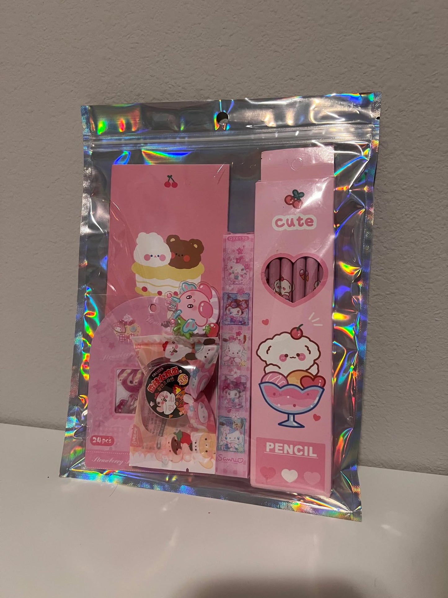 Kawaii Stationery Gift Bag