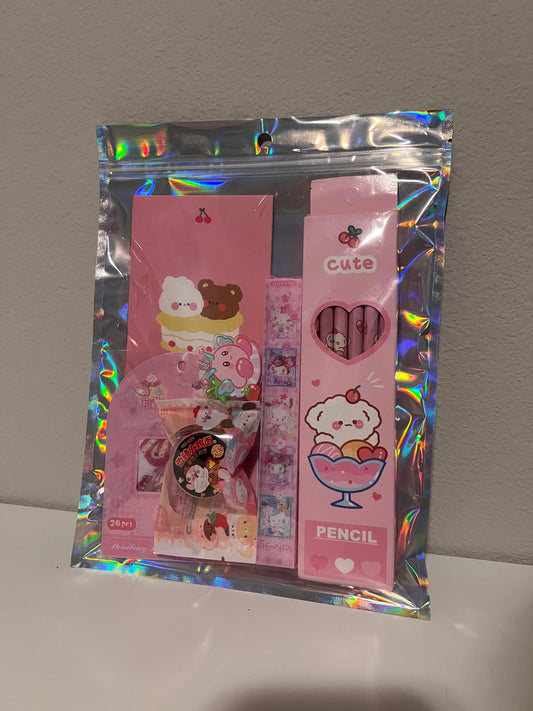 Kawaii Stationery Gift Bag